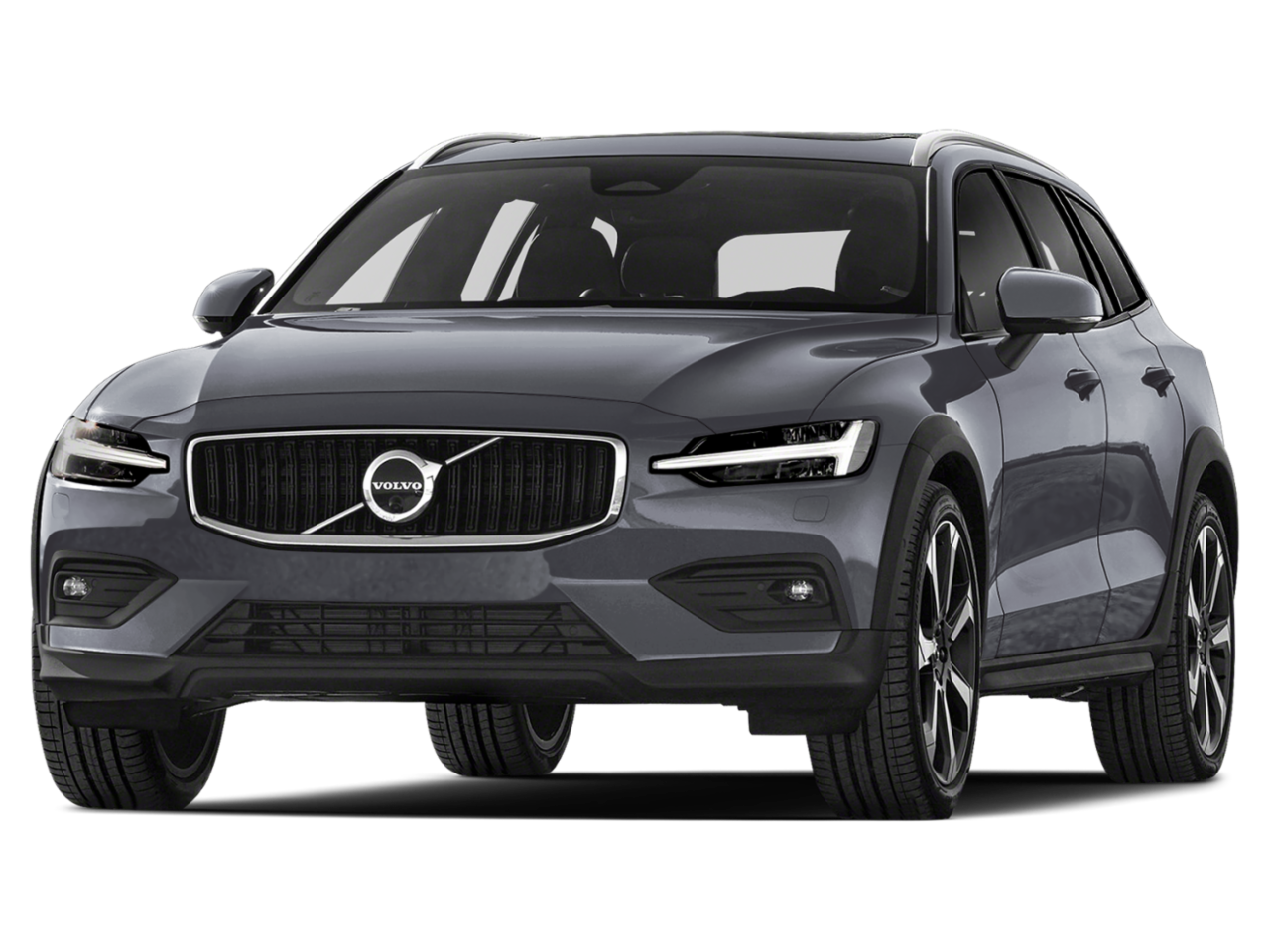 V60 Cross Country Plus Platinum Grey Metallic