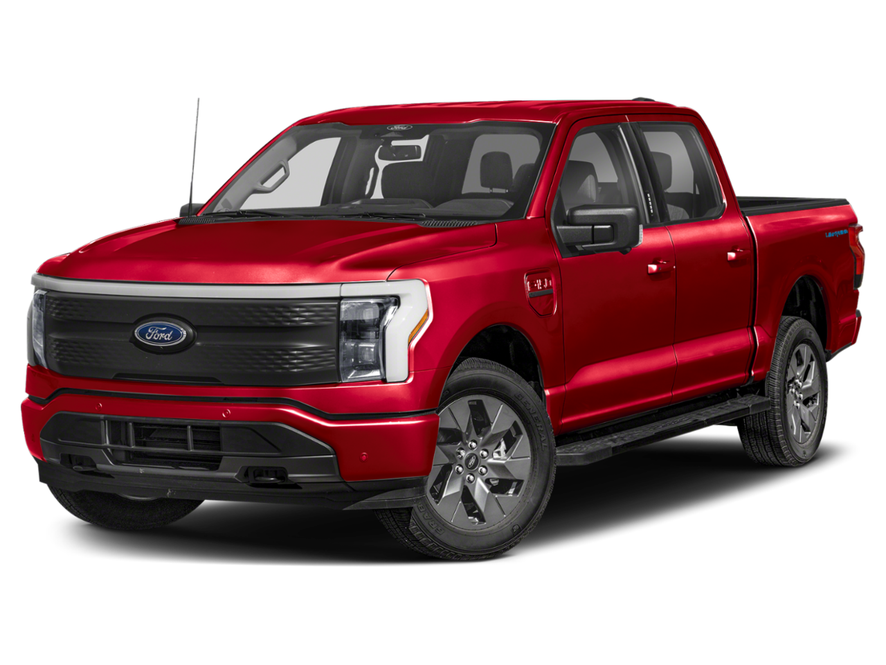 F-150 Lightning XLT Rapid Red Metallic Tinted Clearcoat