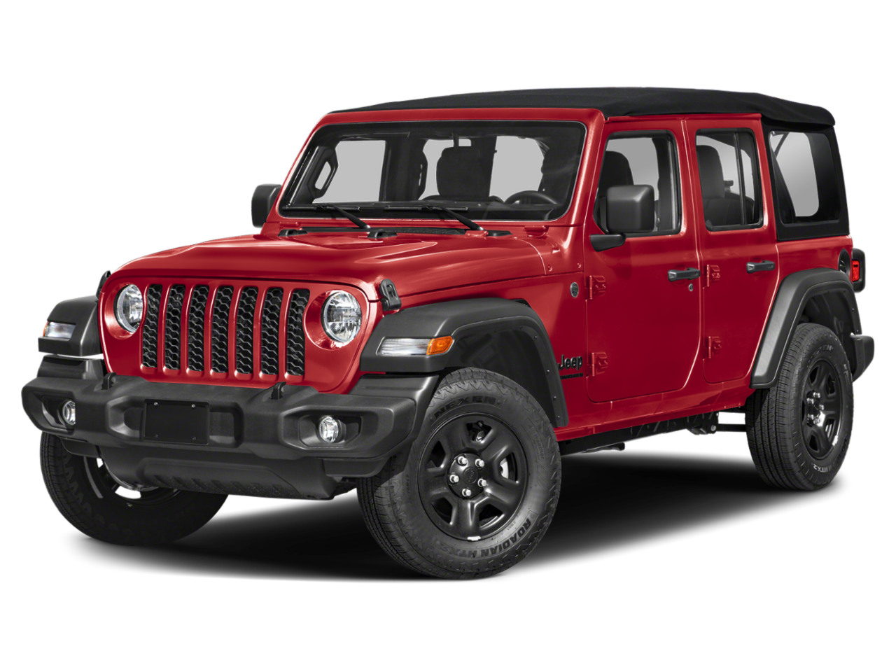 Wrangler Sport S Firecracker Red Clearcoat