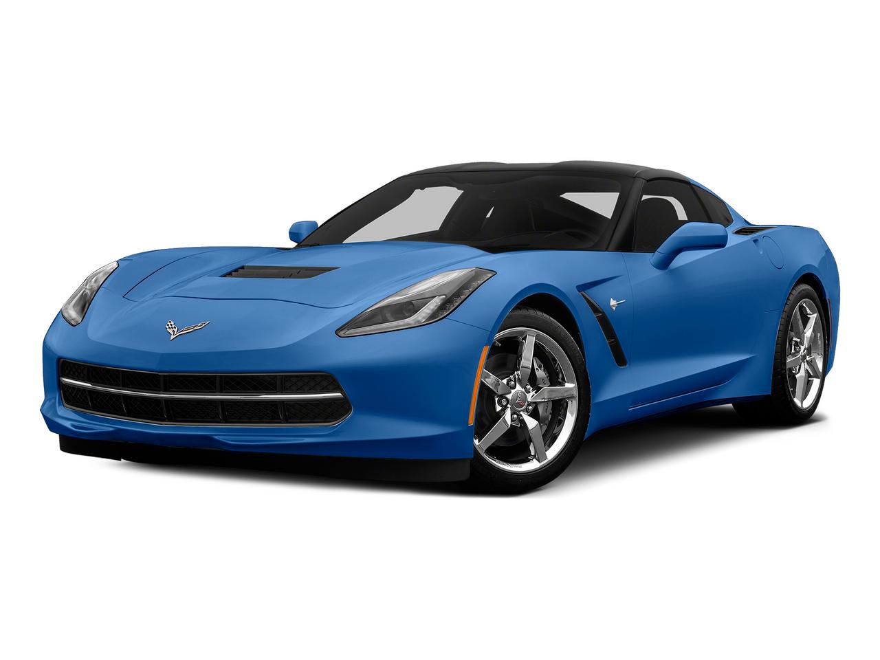 Used 2015 Blue Chevrolet Corvette Z51 3lt For Sale Near St. Louis, Vin 