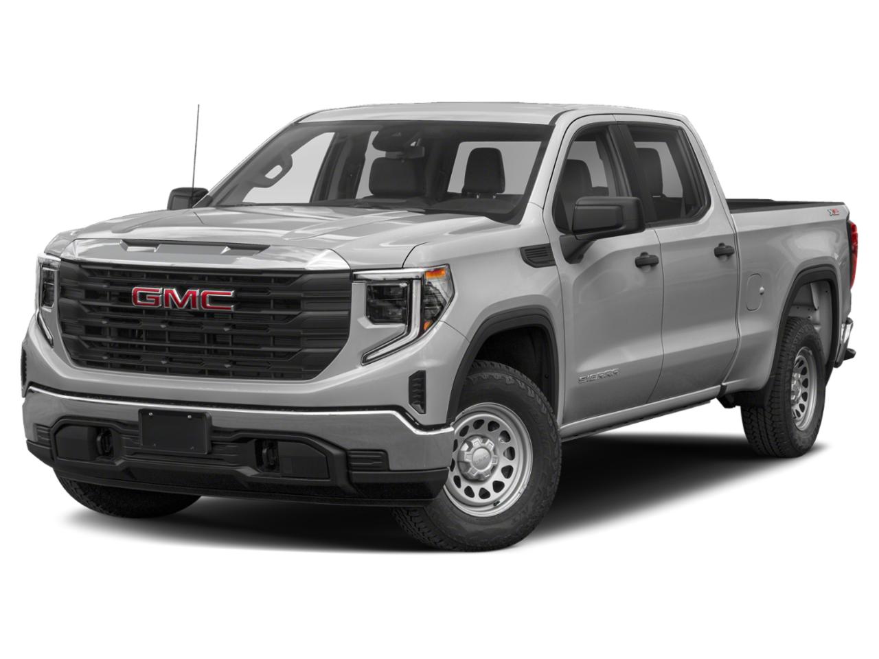 New 2022 Silver GMC Crew Cab Short Box 4-Wheel Drive Elevation 3SB ...