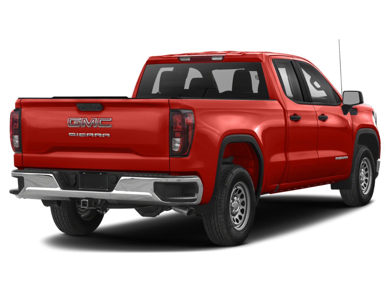 New 2023 Red GMC Double Cab Standard Box 4-Wheel Drive Pro Sierra 1500 ...