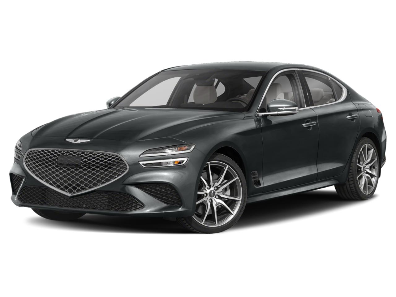 2023 Genesis G70 3.3T RWD Gray 3.3T SPORT PRESTIGE. A Genesis G70 at ...