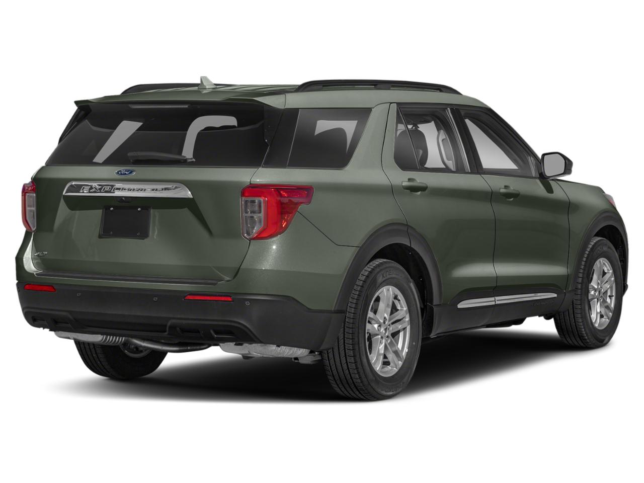 New Green 2024 Ford Explorer XLT 4WD for sale at Platinum Ford in