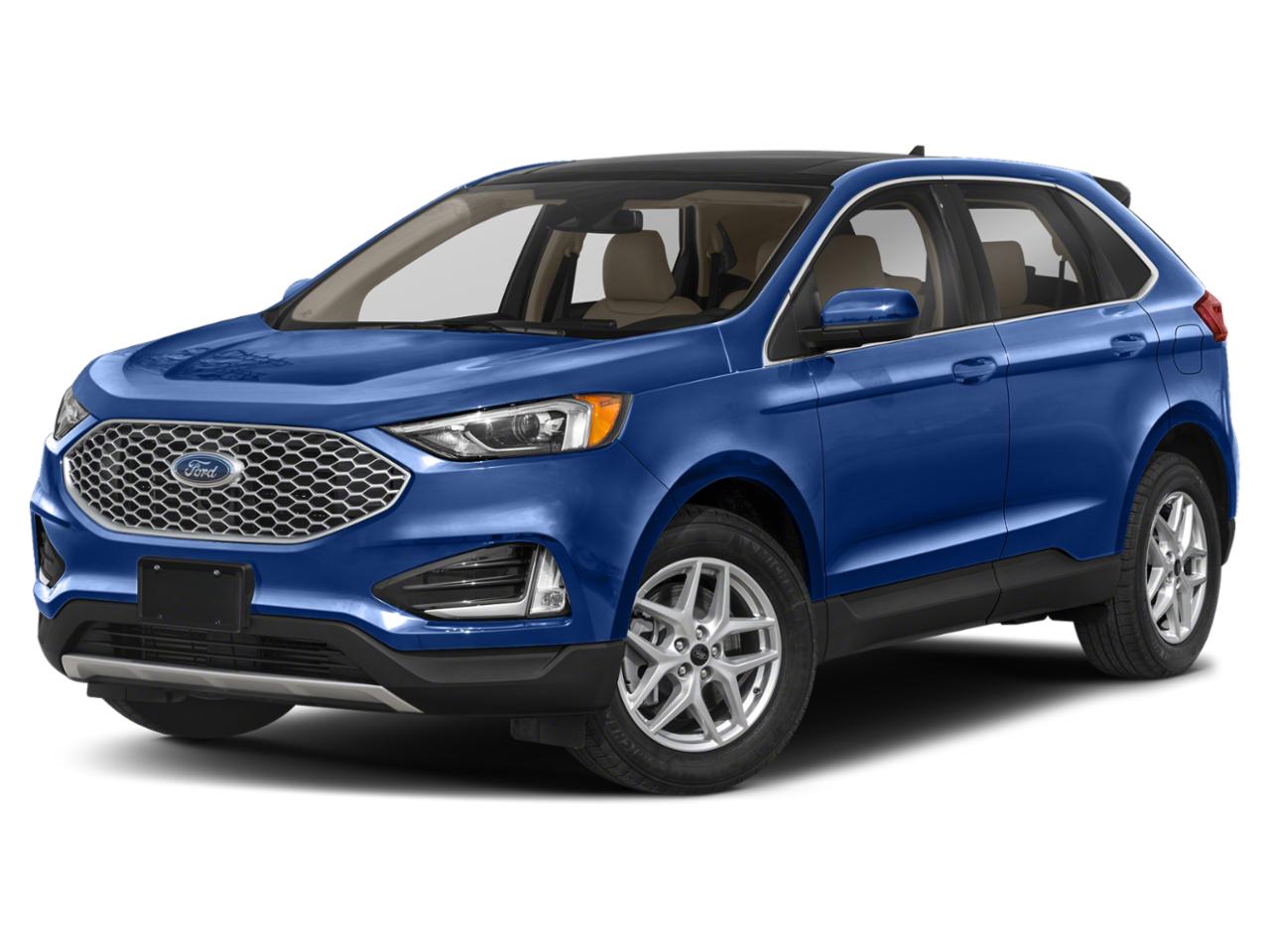 New 2024 Ford Edge Blue STLine AWD for Sale at Jim Trenary Ford, Inc
