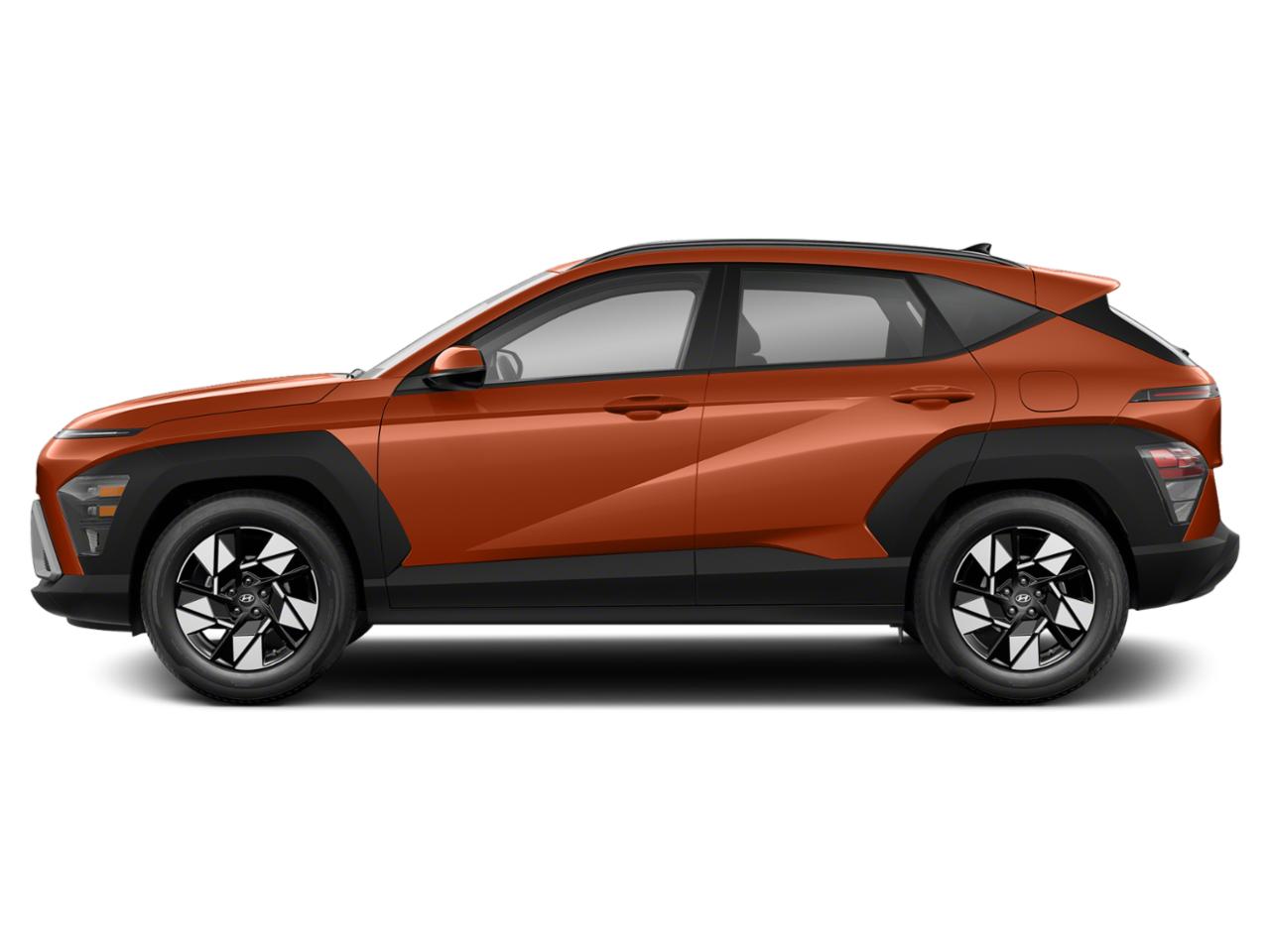 2024 Hyundai KONA SEL Auto AWD Orange 4D Sport Utility. A Hyundai KONA