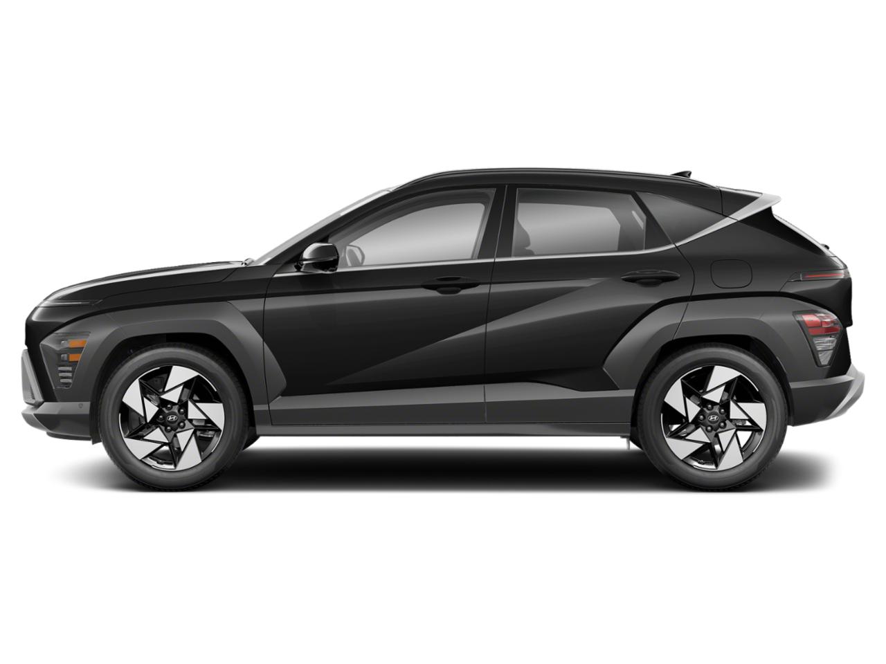 2024 Hyundai KONA Limited Black 4D Sport Utility. A Hyundai KONA at