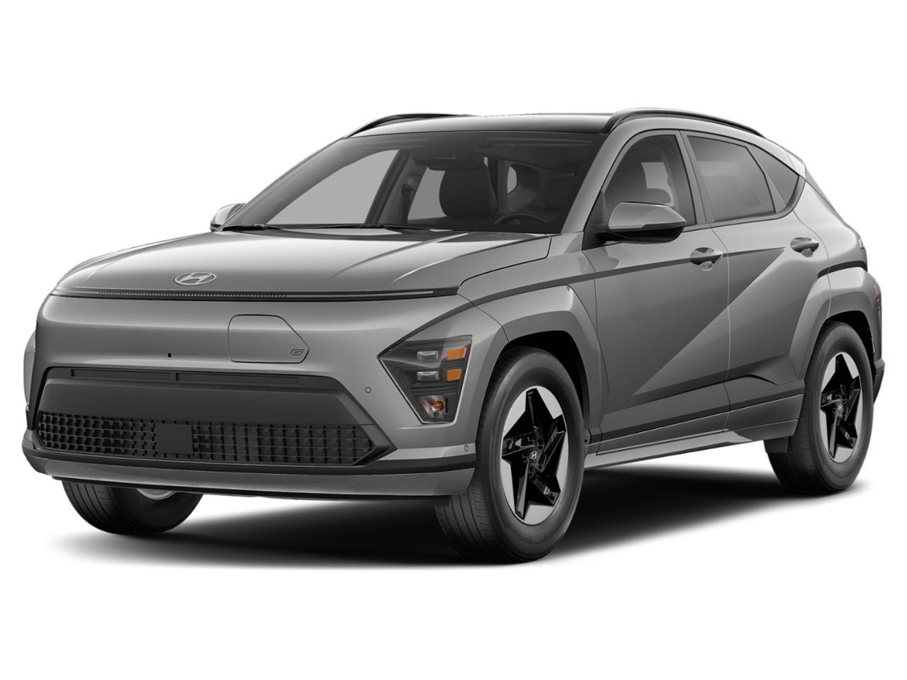 2025 Hyundai KONA Electric SEL FWD Gray 4D Sport Utility. A Hyundai