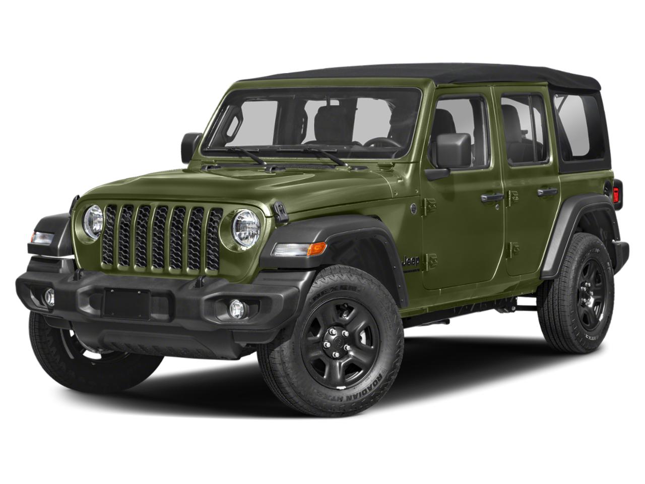 New Green 2024 Jeep Wrangler Rubicon X for sale 1C4RJXFGXRW260854