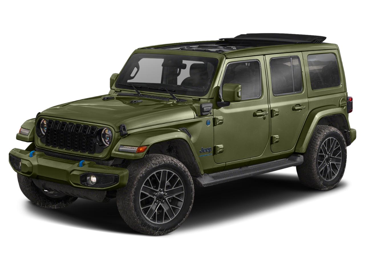 Green 2024 Jeep Wrangler 4xe Willys 4x4 for Sale at Criswell Auto