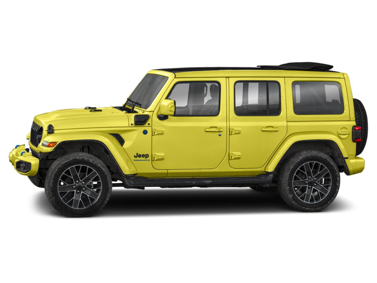 Yellow 2024 Jeep Wrangler 4xe Sahara 4x4 for Sale at Criswell Auto