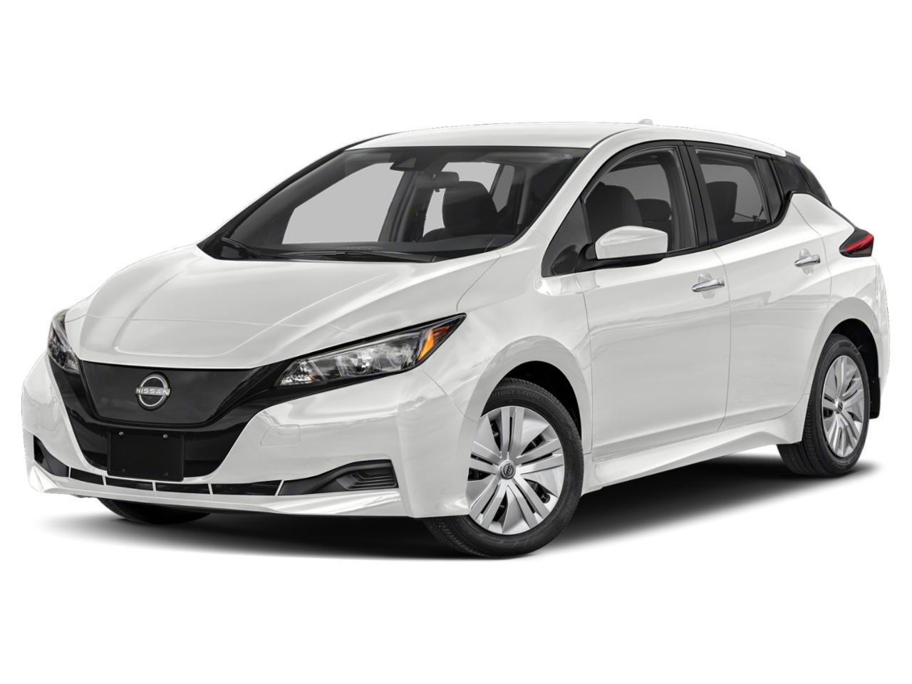 White 2024 Nissan LEAF SV PLUS Hatchback for Sale at Criswell Auto 1N4CZ1CVXRC551800