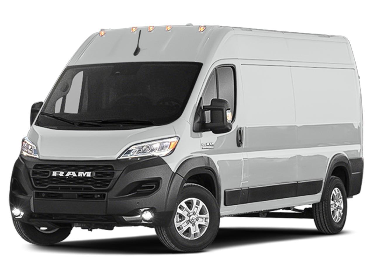 White 2024 Ram ProMaster Cargo Van Tradesman 3500 High Roof 136" WB for