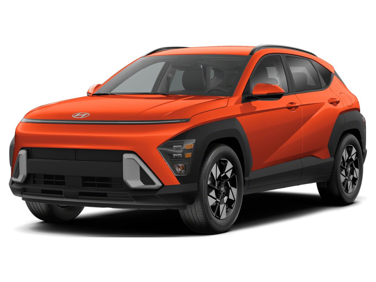 2025 Hyundai KONA SEL Convenience Orange Sport Utility. A Hyundai KONA at Bentley Hyundai