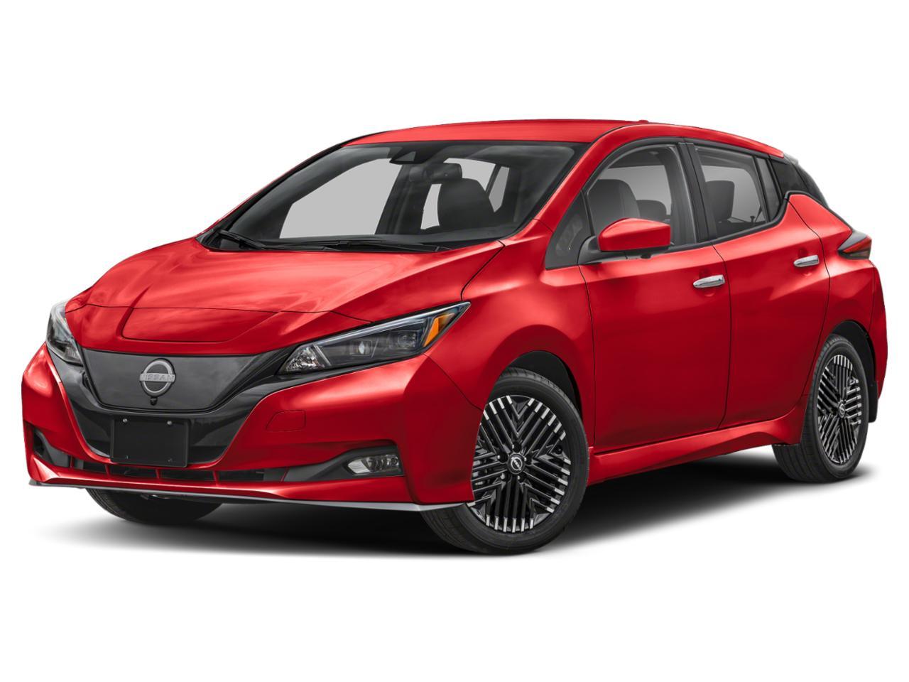 New 2025 Red Nissan SV PLUS Hatchback LEAF for Sale in New Haven, VIN