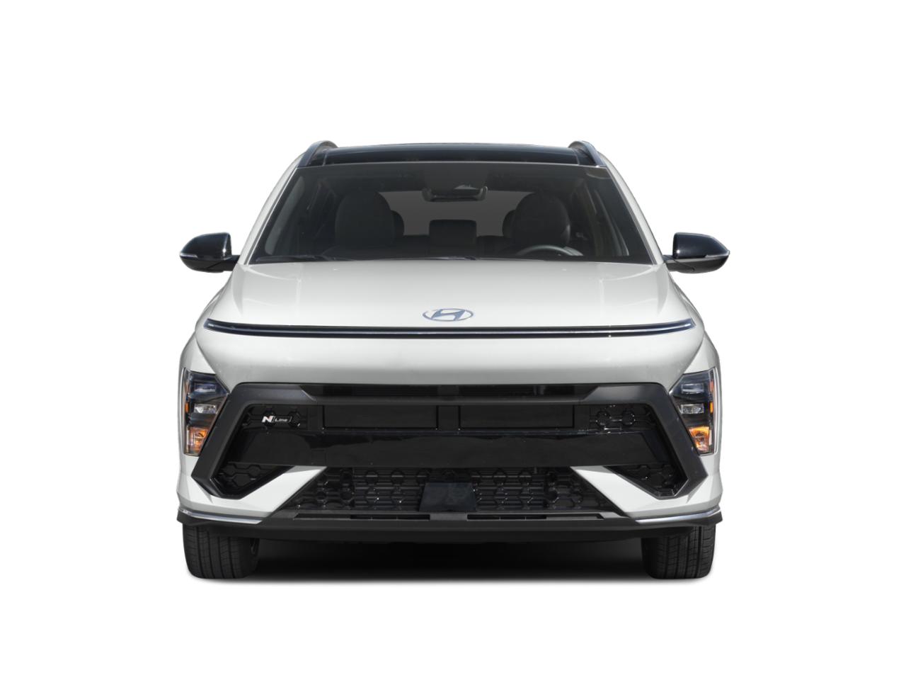 2024 Hyundai KONA N Line Gray Sport Utility. A Hyundai KONA at Hyundai