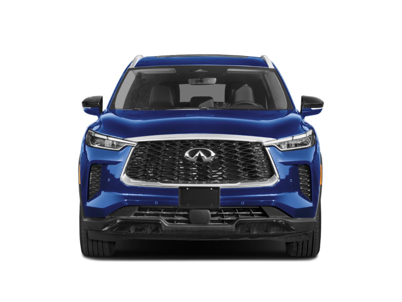 A 2024 INFINITI QX60 in Tampa FL dealer INFINITI OF TAMPA. White LUXE