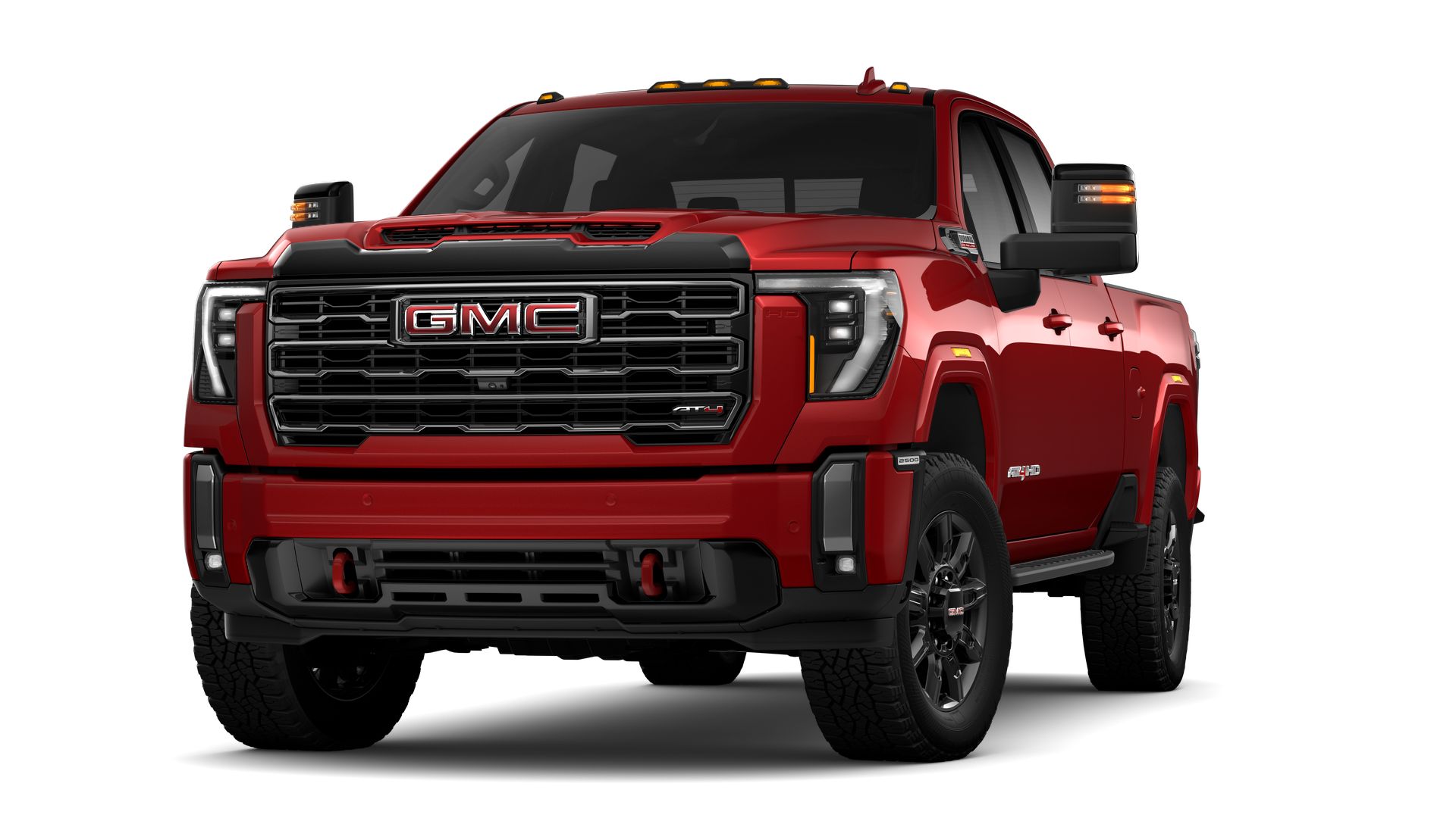 New 2024 GMC Sierra 2500 HD Crew Cab Standard Box 4-Wheel Drive AT4 in Red for sale in BOWLING GREEN, Kentucky