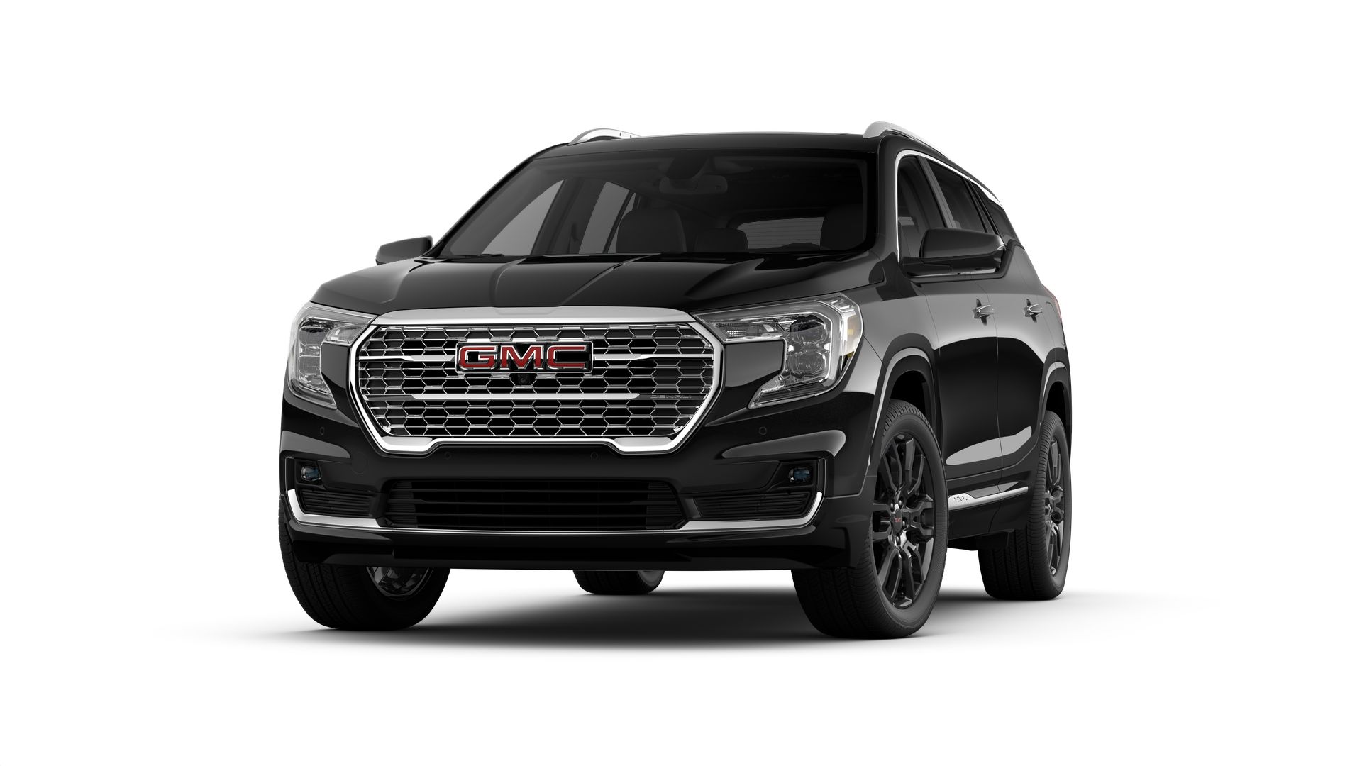 New Black 2024 GMC Terrain AWD 4dr Denali for sale at Wright Chevrolet