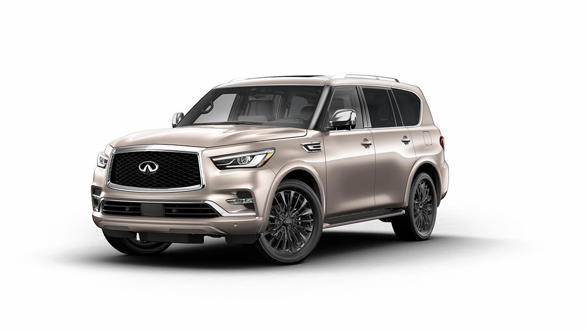 New Tan 2024 INFINITI QX80 QX80 SENSORY 4WD for sale JN8AZ2BE7R9326809