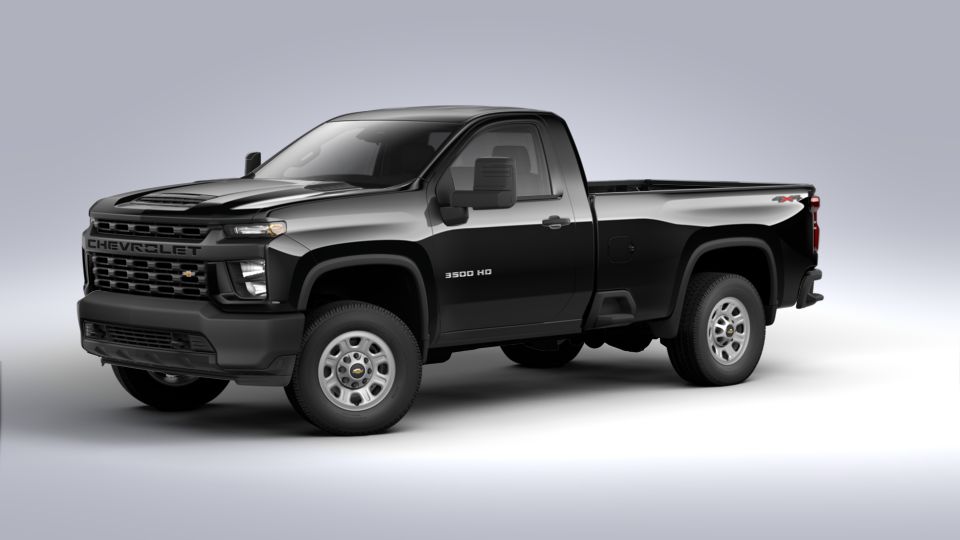 Used 2020 Black Chevrolet WT Silverado 3500 HD for Sale in Metro ...