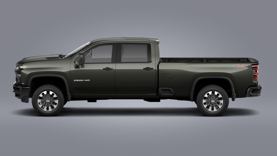 Silverado 2500 HD Custom Greenstone Metallic