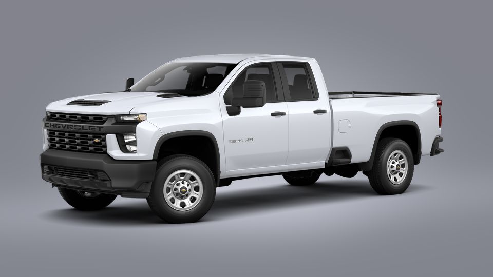 New White 2023 Chevrolet Silverado 3500 HD Double Cab Long Box 2-Wheel ...