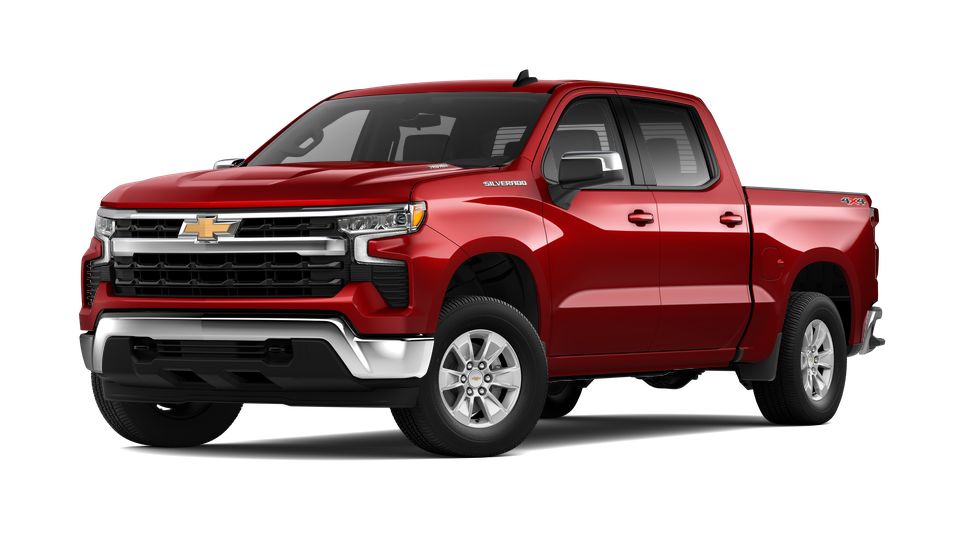 new 2024 Red 3.0L Duramax ® Turbo Diesel engine Chevrolet Silverado