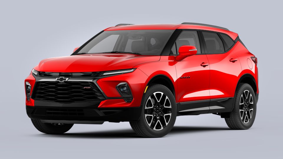 New 2024 Chevrolet Blazer Red RS FWD for Sale at Jim Trenary Chevrolet Dealer in O FALLON, MO