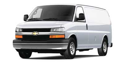 2008 Chevrolet Express Cargo Van Vehicle Photo in BATTLE CREEK, MI 49037-8454