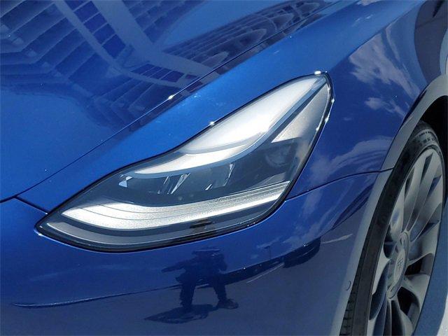 new 2022 Tesla Model 3 car, priced at $33,405