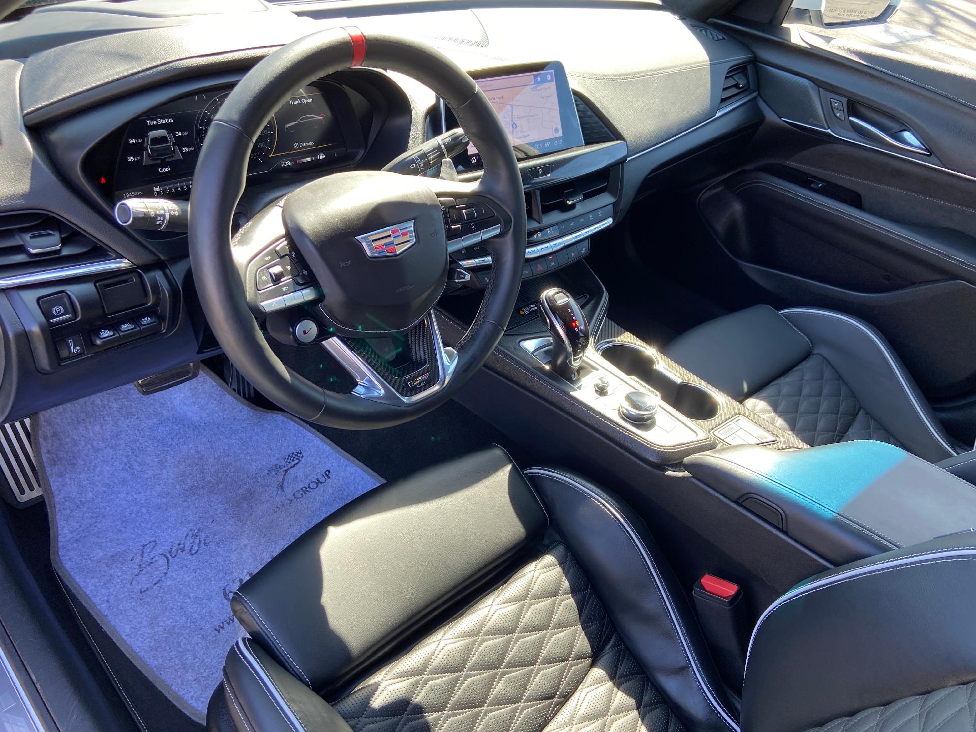 new 2022 Cadillac CT4-V car, priced at $57,995