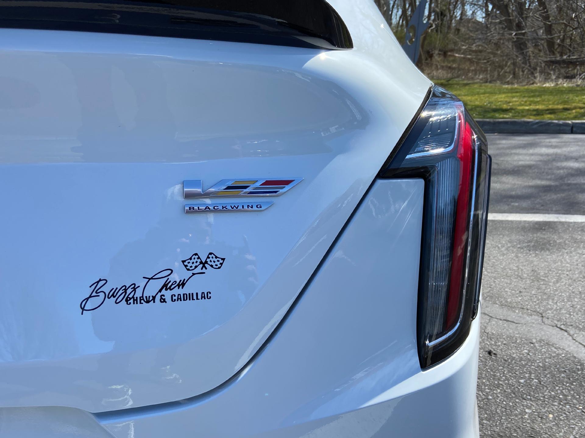 used 2022 Cadillac CT4-V car, priced at $57,995