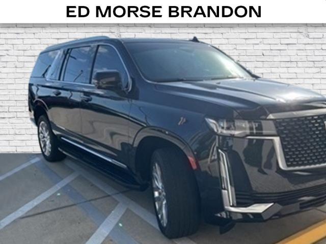 used 2022 Cadillac Escalade ESV car, priced at $73,529