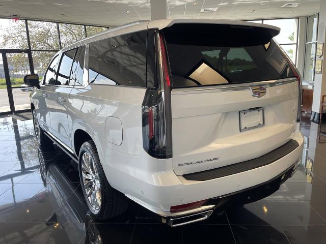 used 2024 Cadillac Escalade ESV car, priced at $109,665