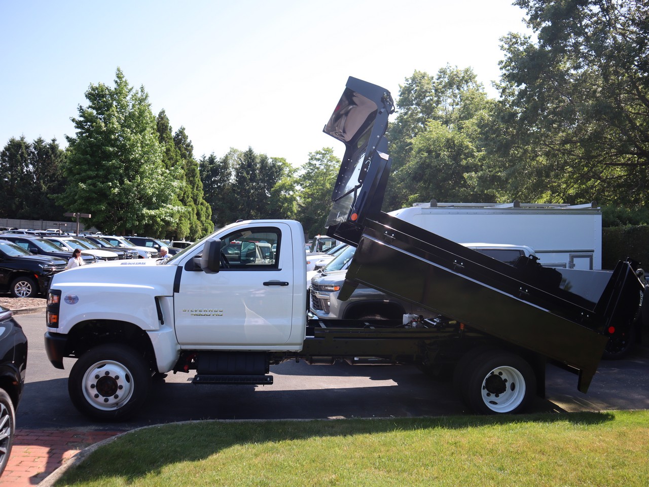 used 2024 Chevrolet Silverado Chassis Cab w/Dump Body car, priced at $89,192