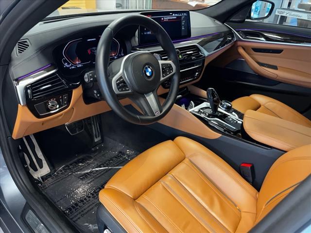 new 2022 BMW 5-Series car, priced at $54,405