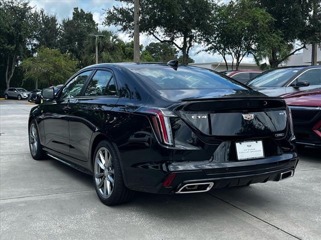 used 2025 Cadillac CT4 car, priced at $45,590